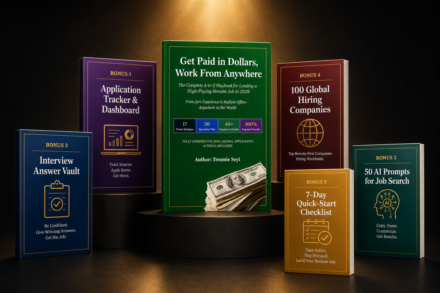 Get Paid in Dollars, Work From Anywhere — Main Guide + 5 Bonuses