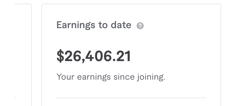 Earnings proof